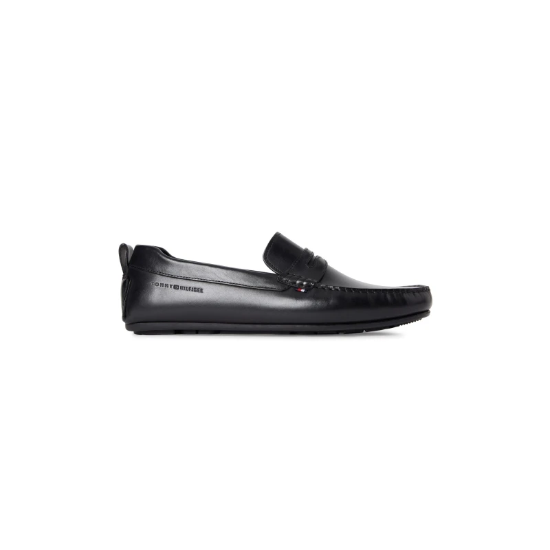 Image of Tommy Hilfiger Tommy Leather Driver Sn63 Triple Black male 7 (41)