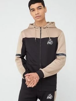 Image of Kings Will Dream Vesy Zip Through Hoodie - Black