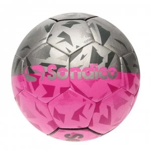 Image of Sondico Flair Football - Pink/Silver