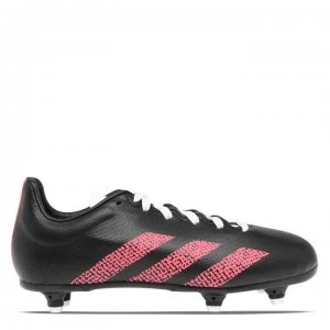 Image of adidas Kakari SG Junior Boys Rugby Boots - Black/Pink