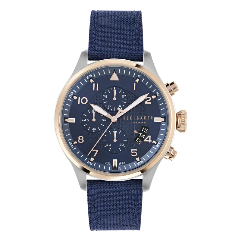 Image of Ted Baker Fulmaar Watch Navy male One Size