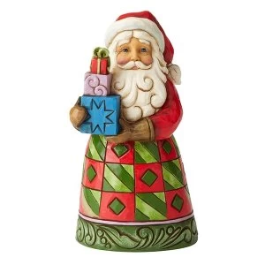 Image of Delivered With Love Santa Figurine
