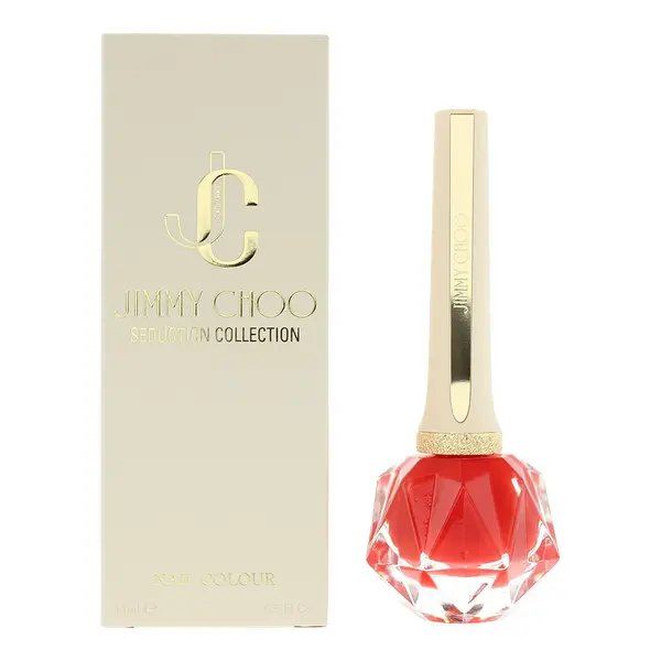 Image of Jimmy Choo Seduction Collection 004 Radiant Coral Nail Polish 15ml