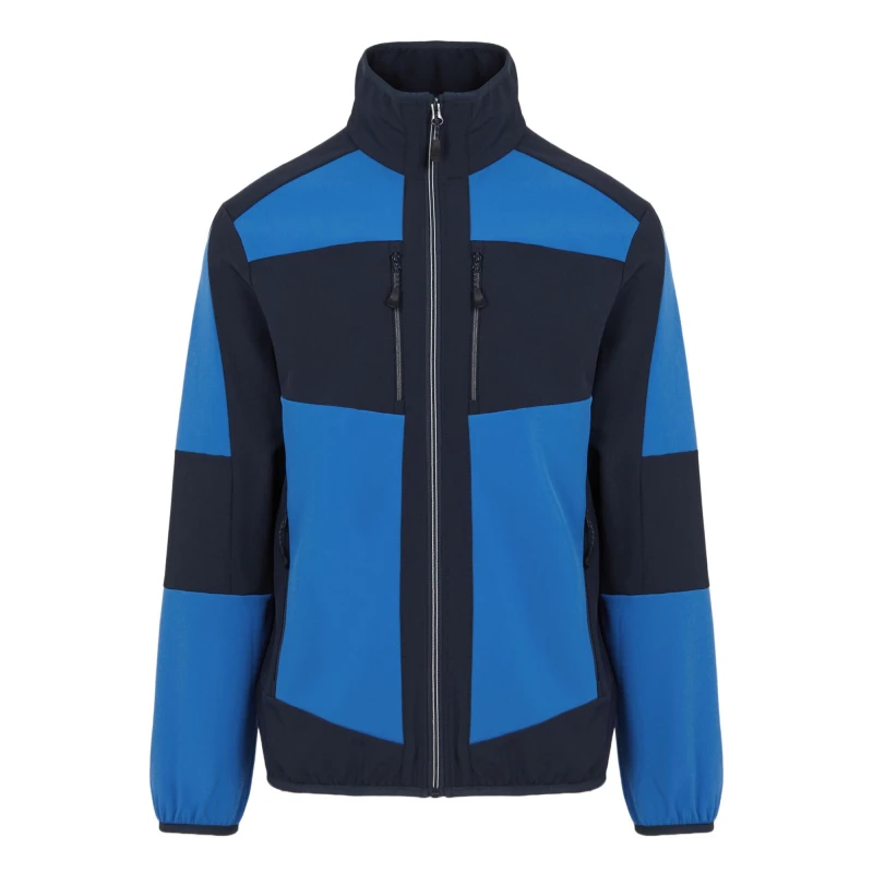 Image of Regatta Professional Mens 2 Layer Soft Shell Jacket in Baby Blue Size: XS Baby Blue Male XS