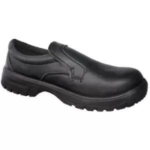 Image of Dennys Slip-On Safety Shoes (35) (Black) - Black