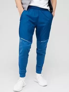 Image of Under Armour Training Winterised Fleece Storm Pants - Blue Size L, Men