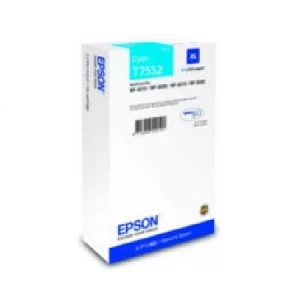 Image of Epson T7552 Cyan Ink Cartridge