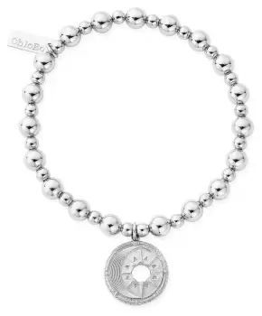 Image of ChloBo SBMSB3174 Mini Small Ball Midnight Bracelet Sterling Jewellery