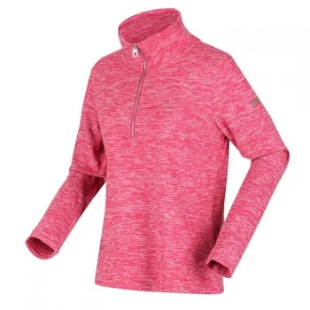 Image of Regatta Fidelia Half Zip Fleece - VirtPinkMarl
