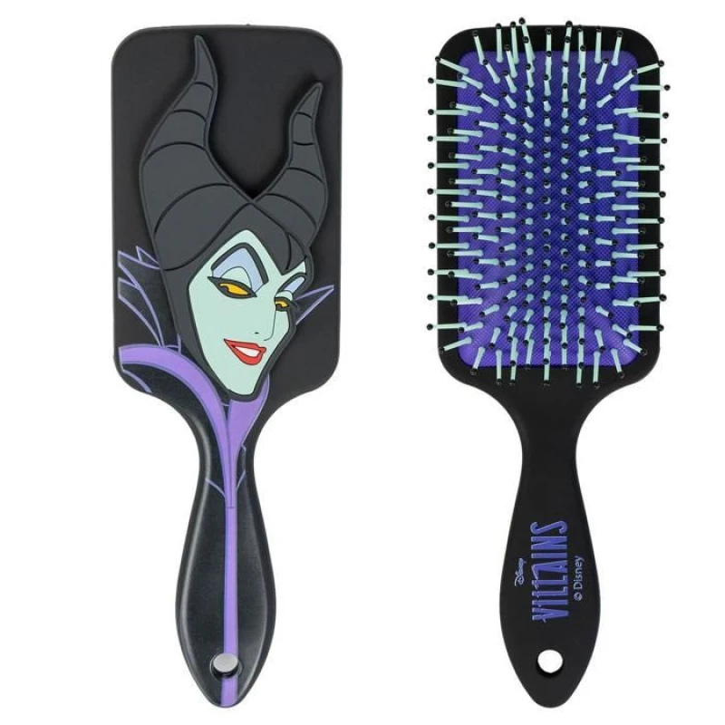 Image of Sublime Market Connect Womens Hair Brush Cerda Disney Villains Maleficent (x12) Black black