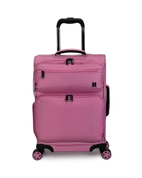 Image of IT Luggage Downtime VWWKE Sit On Mauve Cabin Suitcase