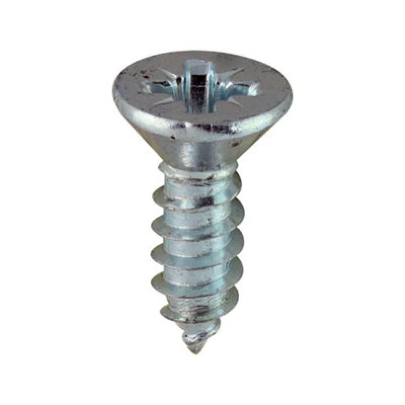 Image of Timco - Self-Tapping Screws - Pz - Countersunk - Zinc (Size 6 X 1/2 - 200 Pieces)