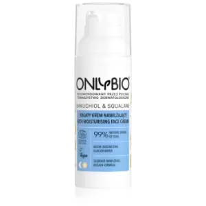 Image of OnlyBio Bakuchiol & Squalane Intensive Hydrating Cream for Normal to Dry Skin 50ml