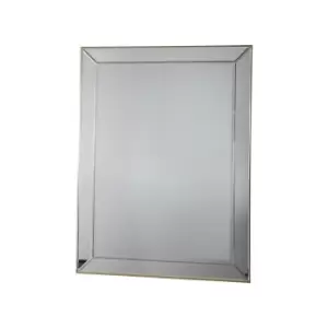 Image of Gallery Direct Petruth Mirror / Silver / Rectangle