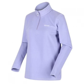 Image of Regatta Sweethart Half Zip Fleece - Lilac Bloom
