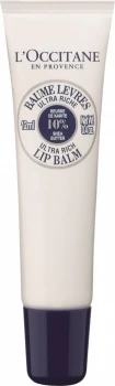 Image of L'Occitane Shea Butter Ultra Rich Lip Balm 12ml