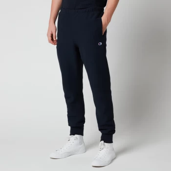Image of Champion Mens Rib Cuff Joggers - Navy - L