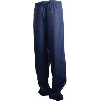 Image of Tuffsafe - Navy Rainsuit Trousers - Medium