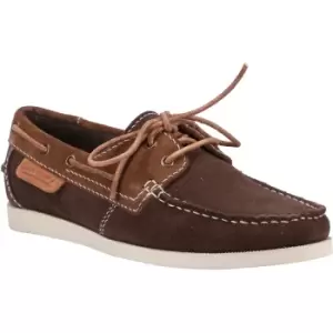 Image of Cotswold Womens Idbury Suede Leather Boat Shoes UK Size 8 (EU 41)