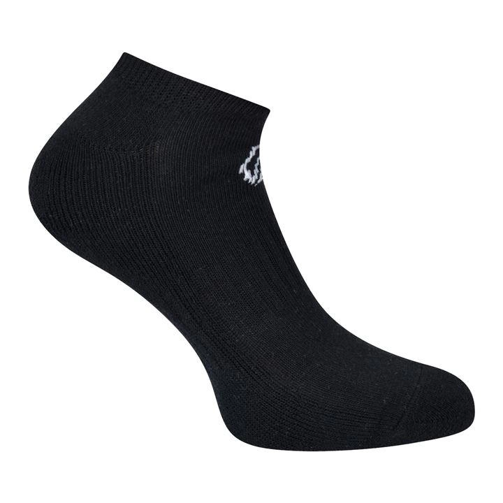 Image of Dare 2B Black Adult's 'essentials' No Show Trainers Socks 2 Pack - 3 to 5
