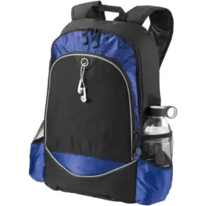 Image of Bullet Benton 15" Laptop Backpack (33 x 13.9 x 45 cm) (Solid Black/Royal Blue)