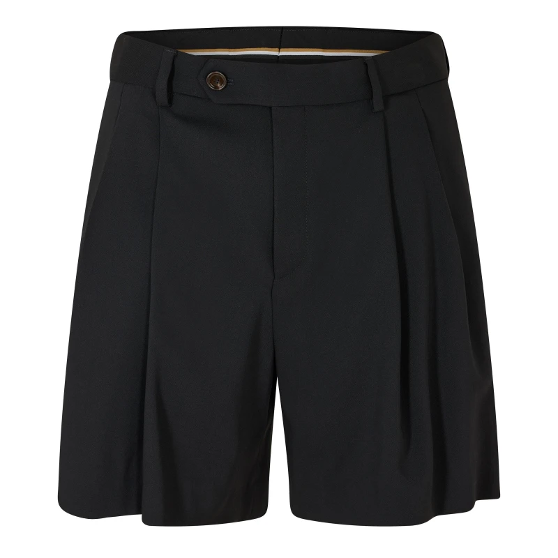 Image of Boss Mens H-Boss92-T Tailored Shorts Black male 32