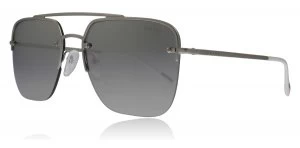 Image of Prada Sport PS54SS Sunglasses Silver Rubber QFP2B0 59mm
