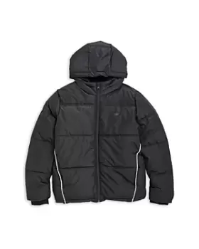 Image of Boss Kidswear Boys' Hooded Puffer Jacket - Big Kid