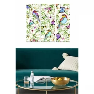 Image of MDF263510333 Multicolor Decorative MDF Painting (3 Pieces)