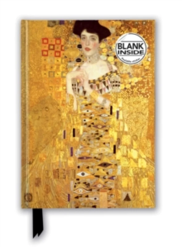 Image of Gustav Klimt: Adele Bloch Bauer I (Foiled Blank Journal) Notebook / blank book