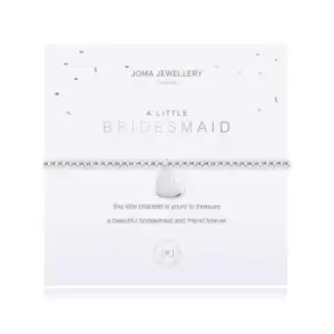 Image of A Little Bridesmaid Silver 17.5cm Stretch Bracelet 3619