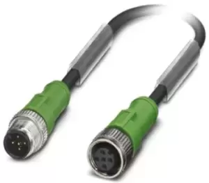 Image of Phoenix Contact 1681583 Sensor Cord, 5P, M12 Plug-M12 Rcpt, 0.3M