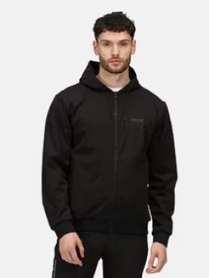 Image of Regatta Regatta Endervale Waterproof Hooded Jacket, Black Size M Men