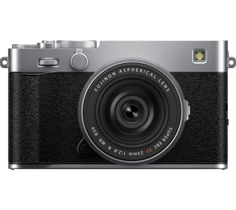 Image of Fujifilm X-E5 Mirrorless Camera with FUJINON XF 23mm f/2.8 R WR Lens - Silver/Grey 4547410559125