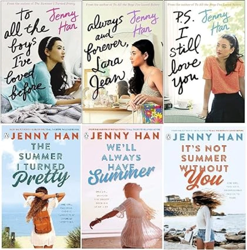 Image of Jenny Han To All The Boys I've Loved Trilogy And The Summer I Turned Pretty Trilogy 6 Books Set Collection Jenny Han Books