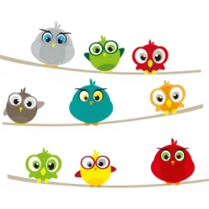 Image of CST014 Multicolor Decorative Wall Sticker