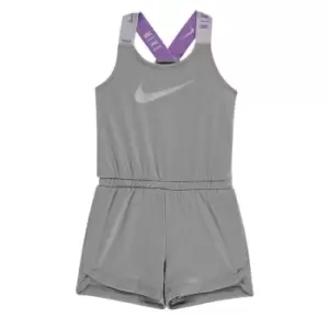 Image of Nike Performance Flash Romper Baby Girls - Grey