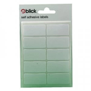 Image of Blick White 19x38mm Labels Pack of 1400 RS003151