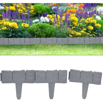 Image of Lawn Edging Sets - 10x Granite Design 2,50m (de)