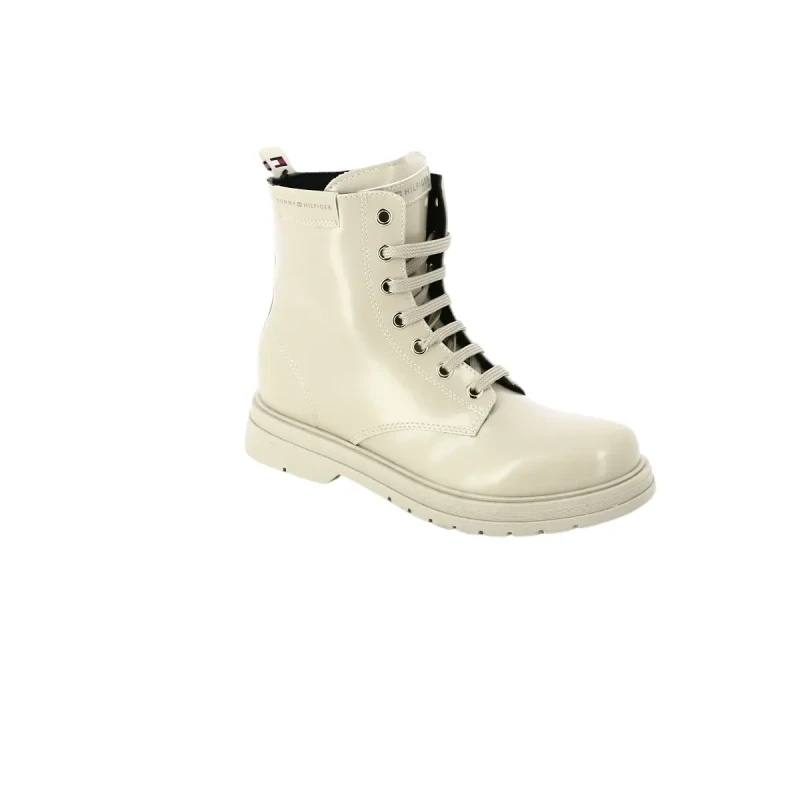 Image of Tommy Hilfiger Womens boots Tommy Hilfiger Lace-Up Beige Female 39