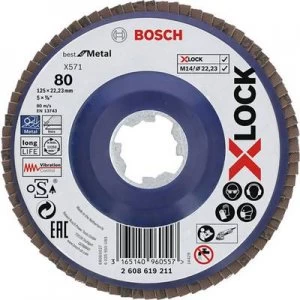 Image of Bosch Accessories 2608619211 Ø 125mm Grit size 80