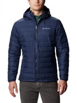 Image of Columbia Powder Lite Jacket - Navy, Size S, Men