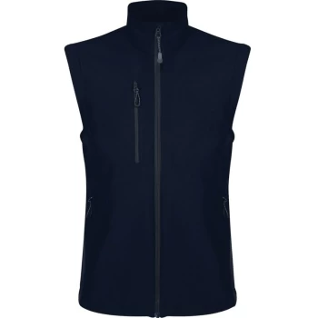 Image of Navy Recycled Soft Shell Body Warmer (XL) - Regatta