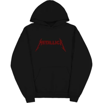 Image of Metallica - 40th Anniversary Songs Logo Unisex X-Large Hoodie - Black