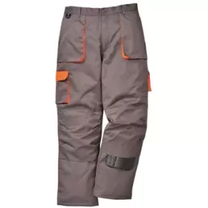 Image of Portwest - TX16GRRXL - sz XL Texo Contrast Trouser - Lined - Grey - Grey