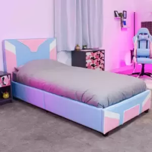 Image of X Rocker Cerberus Bed - Bed In A Box - Bubblegum