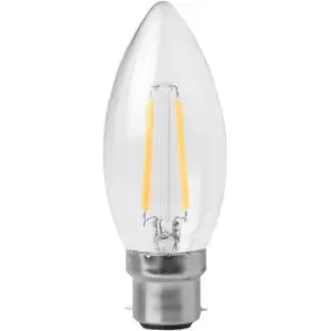 Image of Megaman 3.2W LED BC B22 Filament Candle Warm White - 143919