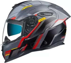 Image of Nexx SX.100R Gridline Helmet, grey-silver, Size S, grey-silver, Size S