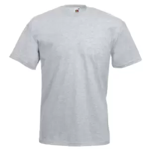 Image of Fruit Of The Loom Mens Valueweight Short Sleeve T-Shirt (2XL) (Heather Grey)