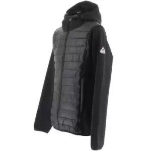 Image of Pyrenex Kids Black Ashton Hybrid Down Jacket